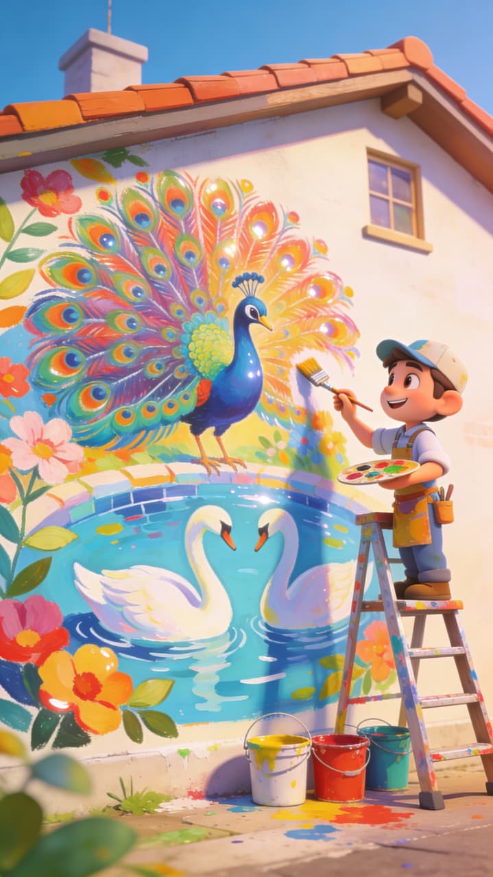 Painting work sample